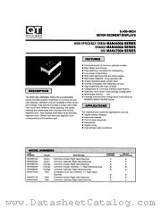 MAN4710A datasheet pdf QT Optoelectronics