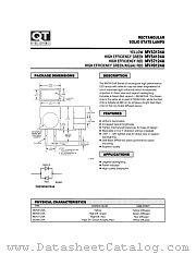 MV57124A datasheet pdf QT Optoelectronics