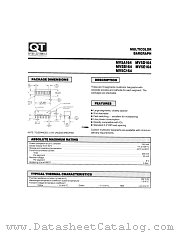MV5C164 datasheet pdf QT Optoelectronics