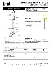 MV8341 datasheet pdf QT Optoelectronics