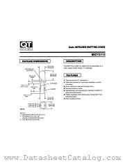 QEC113 datasheet pdf QT Optoelectronics