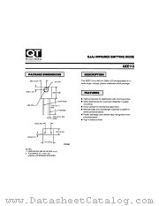 QEE113 datasheet pdf QT Optoelectronics