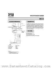 QRC1133 datasheet pdf QT Optoelectronics