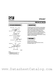 QSE157 datasheet pdf QT Optoelectronics