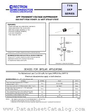 5KP65A datasheet pdf Rectron Semiconductor