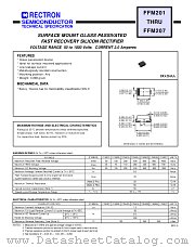 FFM202 datasheet pdf Rectron Semiconductor