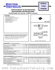 HFM308 datasheet pdf Rectron Semiconductor