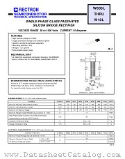W06L datasheet pdf Rectron Semiconductor