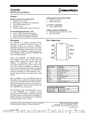 FM25040 datasheet pdf Ramtron International