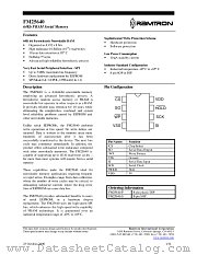 FM25640 datasheet pdf Ramtron International