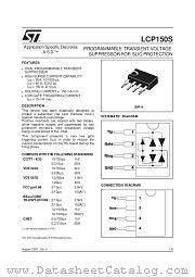 LCP150S datasheet pdf SGS Thomson Microelectronics