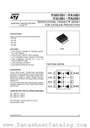ITA18B1 datasheet pdf SGS Thomson Microelectronics