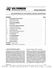 AN641 datasheet pdf SGS Thomson Microelectronics