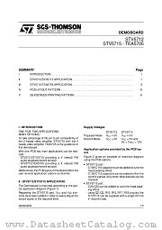 AN629 datasheet pdf SGS Thomson Microelectronics