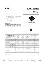 SMTPA-SERIES datasheet pdf SGS Thomson Microelectronics