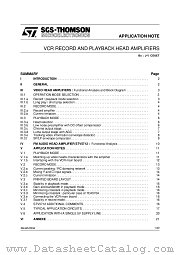 AN445 datasheet pdf SGS Thomson Microelectronics