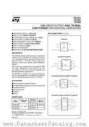 TS1852 datasheet pdf SGS Thomson Microelectronics