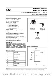 M95320 datasheet pdf SGS Thomson Microelectronics