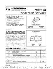 AM82731-050 datasheet pdf SGS Thomson Microelectronics