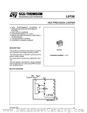L9700 datasheet pdf SGS Thomson Microelectronics