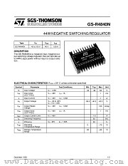GS-R4840N datasheet pdf SGS Thomson Microelectronics
