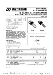 STP16NE06LFP datasheet pdf SGS Thomson Microelectronics