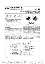 VN410 datasheet pdf SGS Thomson Microelectronics