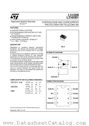 L3100B1 datasheet pdf SGS Thomson Microelectronics