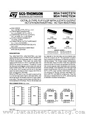 M74HCT534 datasheet pdf SGS Thomson Microelectronics