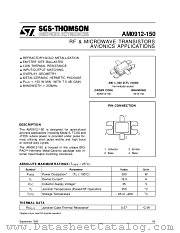 AM0912-150 datasheet pdf SGS Thomson Microelectronics