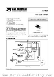 L9821 datasheet pdf SGS Thomson Microelectronics