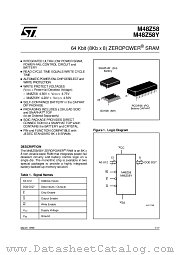 M48Z58Y datasheet pdf SGS Thomson Microelectronics