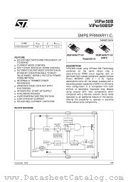 VIPER50BSP datasheet pdf SGS Thomson Microelectronics