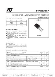 STPS80L15CY datasheet pdf SGS Thomson Microelectronics