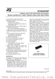 STV9432TAP datasheet pdf SGS Thomson Microelectronics