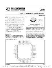 L6000 datasheet pdf SGS Thomson Microelectronics