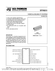STV8211 datasheet pdf SGS Thomson Microelectronics