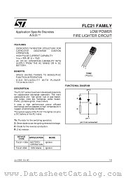 FLC21-FAMILY datasheet pdf SGS Thomson Microelectronics