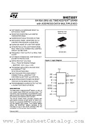 M48T559Y datasheet pdf SGS Thomson Microelectronics