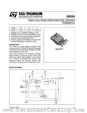 VB024 datasheet pdf SGS Thomson Microelectronics