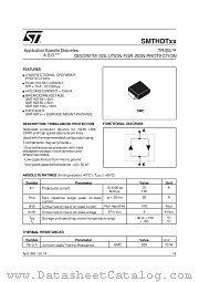 SMTHDTXX datasheet pdf SGS Thomson Microelectronics