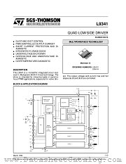 L9341 datasheet pdf SGS Thomson Microelectronics
