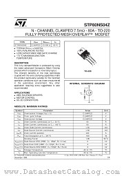 STP80NS04Z datasheet pdf SGS Thomson Microelectronics