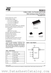 M28010 datasheet pdf SGS Thomson Microelectronics