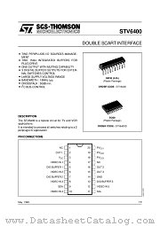 STV6400D datasheet pdf SGS Thomson Microelectronics