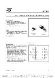 AVS10CBI datasheet pdf SGS Thomson Microelectronics