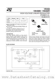 VB408FI datasheet pdf SGS Thomson Microelectronics