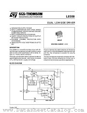 L9308 datasheet pdf SGS Thomson Microelectronics