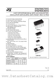 ST62T00C datasheet pdf SGS Thomson Microelectronics