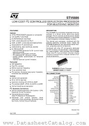 STV6886 datasheet pdf SGS Thomson Microelectronics